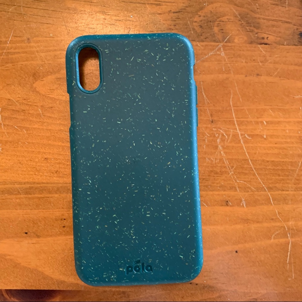 PELA brand new iPhone X case forest green